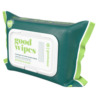goodwipes Botanical Bliss Wipes, XL, 60 count