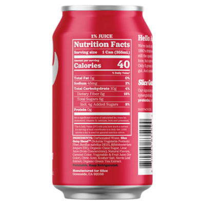 Slice Classic Cola Healthy Soda, 12 fl oz