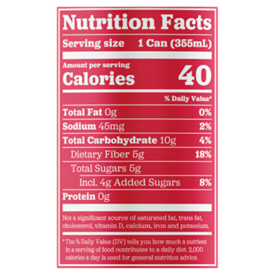Slice Classic Cola Healthy Soda, 12 fl oz