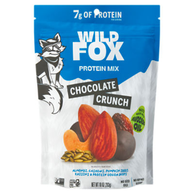 Wild Fox Chocolate Crunch Protein Mix, 10 oz
