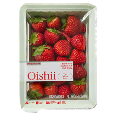Oishii The Nikko Strawberries, 7.5 oz