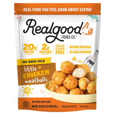 Realgood Foods Co. Little Chicken Meatballs, 20 oz