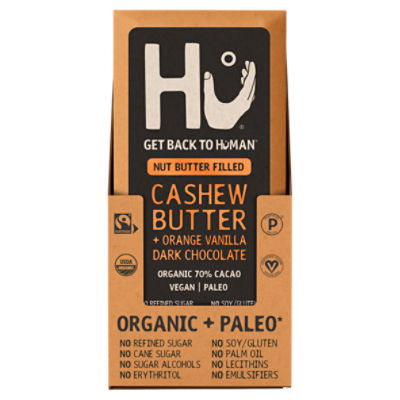 Hu Cashew Butter + Orange Vanilla Dark Chocolate, 2.1 oz Fairway