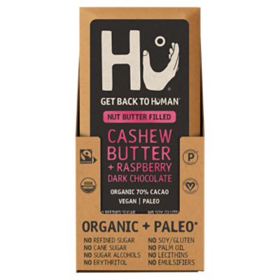 Hu Cashew Butter + Raspberry Dark Chocolate, 2.1 oz Fairway