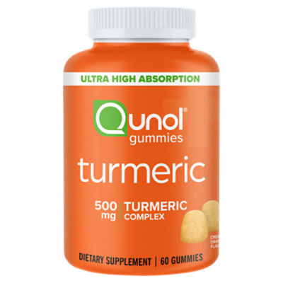 Qunol Gummies Ultra High Absorption Turmeric Complex, Dietary