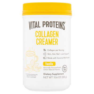 Vital Proteins Vanilla Collagen Creamer, 10.6 oz