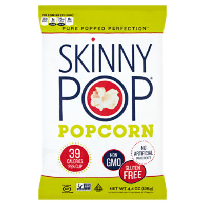 Skinny Pop Real Butter Popcorn 4.4oz : Snacks fast delivery by App