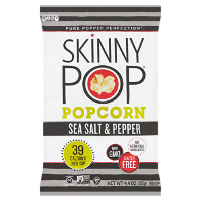 Skinny Pop Popcorn, White Chocolate Peppermint 7.4 Oz