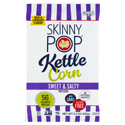 Skinny Pop Sea Salt & Pepper Popcorn, 4.4 oz