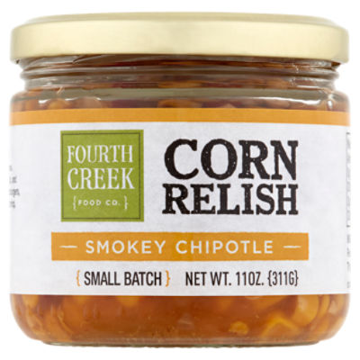 Fourth Creek Food Co. Smokey Chipotle Corn Relish, 11 oz