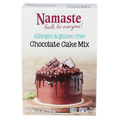 Namaste Chocolate Cake Mix, 26 oz