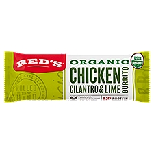Red's All Natural Organic Chicken, Cilantro & Lime Burrito, 4.5 Ounce