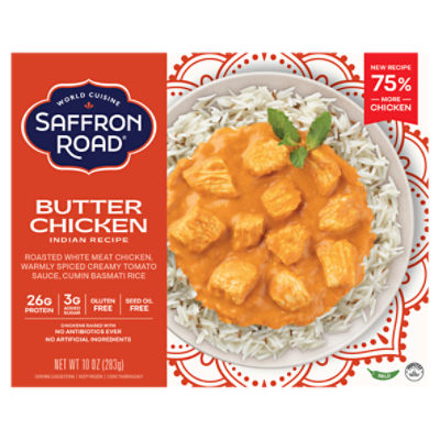 Saffron Road Butter Chicken with Basmati Rice, 10 oz ShopRite