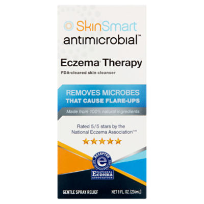 SkinSmart Antimicrobial Eczema Therapy, Gentle Spray Relief