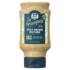 Sir Kensington's Mustard, Spicy Brown, 9 Ounce
