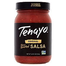 Tenayo Original Slow Roasted , Salsa, 16 Ounce