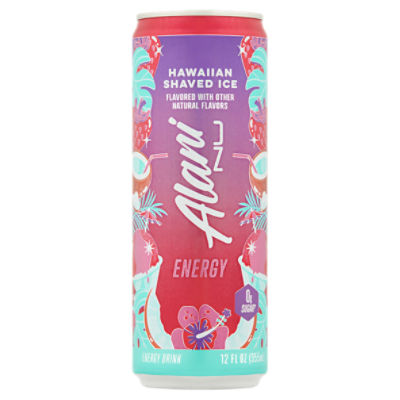 Alani Nu Hawaiian Shaved Ice Energy Drink, 12 fl oz Gourmet