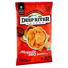 Deep River Snacks Mesquite BBQ Flavored Kettle Cooked Potato Chips, 2 oz