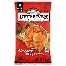 Deep River Snacks Mesquite BBQ Flavored Kettle Cooked Potato Chips, 5 oz