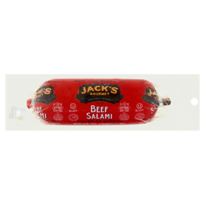 Jack's Gourmet Beef Salami, 12 oz