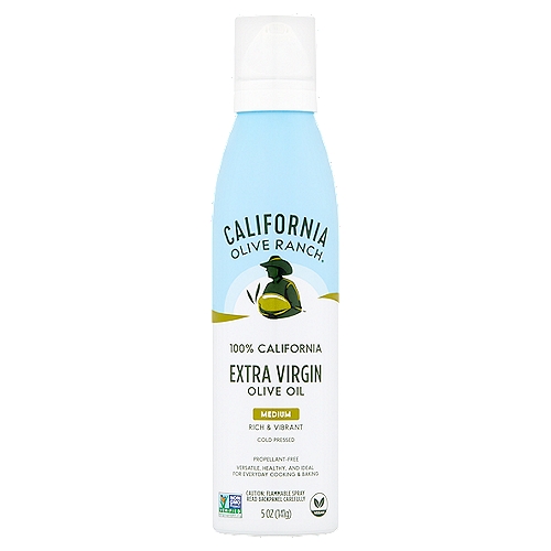 California Olive Ranch 100% California Medium Extra Virgin Olive Oil Spray, 5 oz