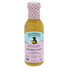 California Olive Ranch Marinade & Sauce Roasted Garlic Dijon & Rosemary, 10 Fluid ounce