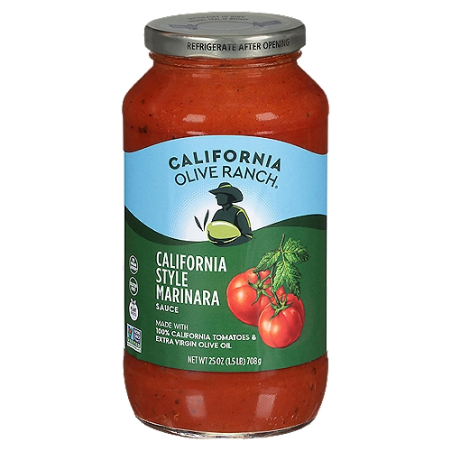 California Olive Ranch California Style Marinara Sauce, 25 oz