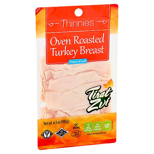 Tirat Zvi Thinnies Oven Roasted Turkey Breast, 6.5 oz