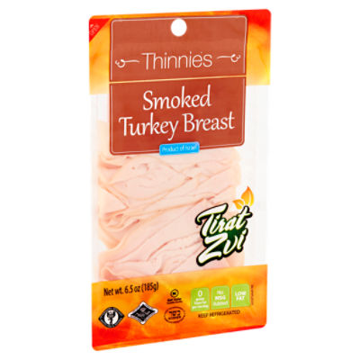 Tirat Zvi Thinnies Smoked Turkey Breast, 6.5 oz