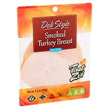 Tirat Zvi Deli Style Smoked, Turkey Breast, 9.5 Ounce