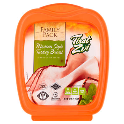 Tirat Zvi Mexican Style Turkey Breast Family Pack, 12 oz