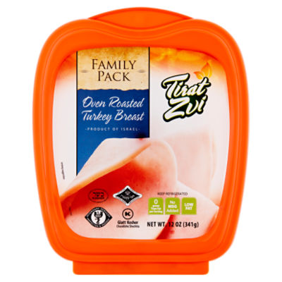 Tirat Zvi Oven Roasted Turkey Breast Family Pack, 12 oz