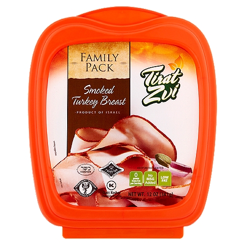 Tirat Zvi Smoked Turkey Breast Family Pack, 12 oz