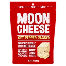 Moon Cheese Get Pepper Jacked, Bites, 2 Ounce
