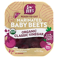 Love Beets Organic Classic Vinegar Marinated, Baby Beets, 6.5 Ounce