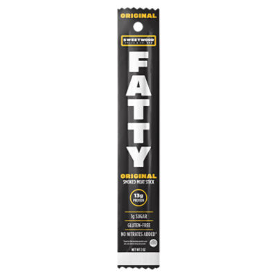 Sweetwood Smoke & Co. Fatty Original Smoked Meat Stick, 2 oz