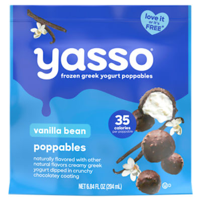 Yasso Frozen Greek Yogurt, Vanilla Bean Poppables Fairway