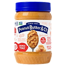 Peanut Butter & Co Crunch Time, Peanut Butter Spread, 16 Ounce