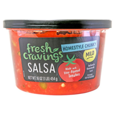 Fresh Cravings Mild Homestyle Chunky Salsa, 16 oz