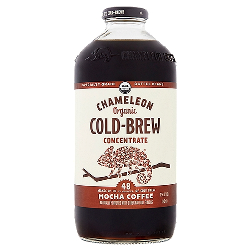 Chameleon Cold-Brew Organic Concentrate Mocha Coffee, 32 fl oz