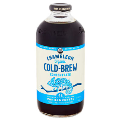 Chameleon Cold-Brew Organic Concentrate Vanilla Coffee, 32 fl oz, 32 Fluid ounce