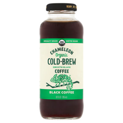 Chameleon Cold-Brew Organic Smooth Black Coffee, 10 fl oz, 10 Fluid ounce