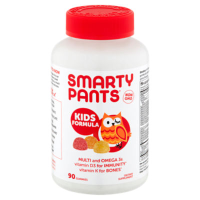 Smarty Pants Kids Formula Gummies, 90 count