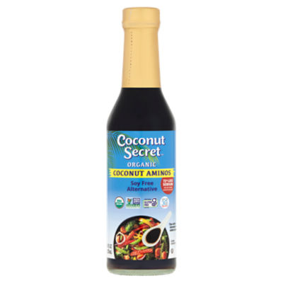 Coconut Secret Coconut Aminos Organic Soy Free Alternative Sauce, 8 oz