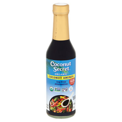Coconut Secret Coconut Aminos Organic Soy Free Alternative Sauce, 8 oz