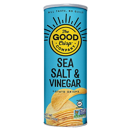 The Good Crisp Company Sea Salt & Vinegar Potato Crisps, 5.6 oz