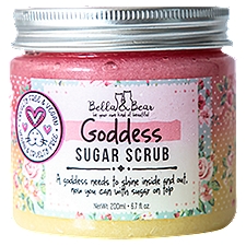 Bella & Bear Goddess, Sugar Scrub, 6.7 Fluid ounce
