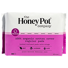 Organic Top Sheet Regular Herbal Menstrual Pads