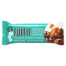 Fulfil Chocolate Salted Caramel Flavor Vitamin & Protein Bar, 1.41 oz