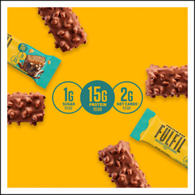 Fulfil Chocolate Salted Caramel Flavor Protein Bar, 1.41 oz